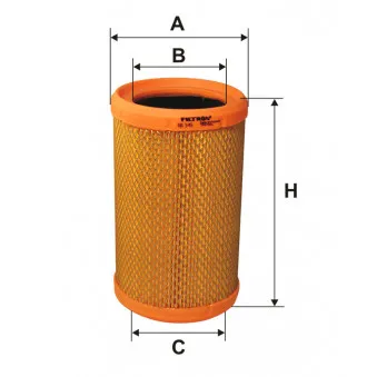 Filtre à air FILTRON AR 349