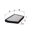 Filtre, air de l'habitacle FILTRON K 1013 - Visuel 1