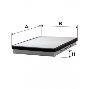 Filtre, air de l'habitacle FILTRON K 1018