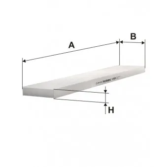 Filtre, air de l'habitacle FILTRON K 1024