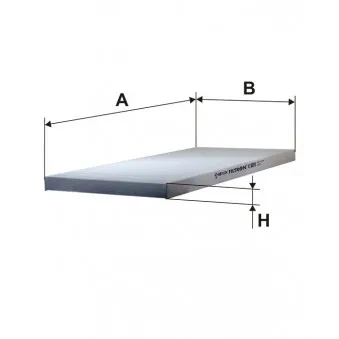 Filtre, air de l'habitacle FILTRON K 1033