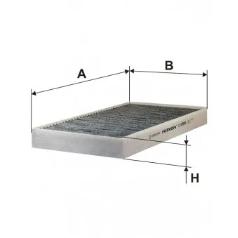 Filtre, air de l'habitacle FILTRON K 1035A