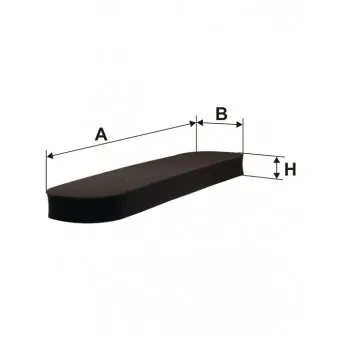Filtre, air de l'habitacle FILTRON K 1048
