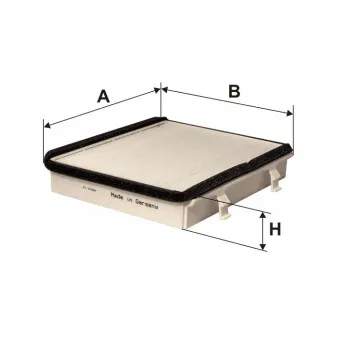 Filtre, air de l'habitacle FILTRON K 1059