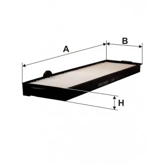 Filtre, air de l'habitacle FILTRON K 1064