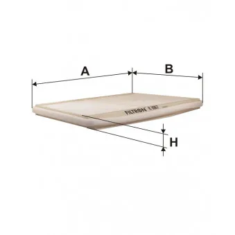 Filtre, air de l'habitacle FILTRON K 1067