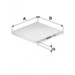 Filtre, air de l'habitacle FILTRON K 1083 - Visuel 1