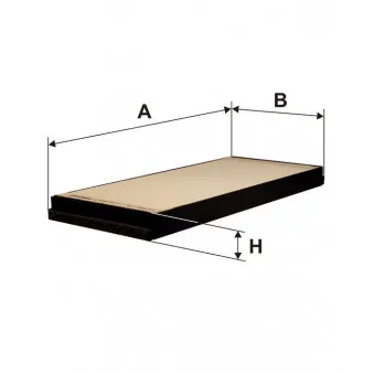 Filtre, air de l'habitacle FILTRON K 1088