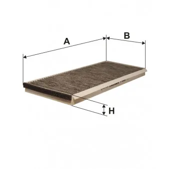 Filtre, air de l'habitacle FILTRON K 1088A