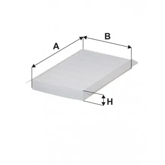 Filtre, air de l'habitacle FILTRON K 1093