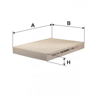 Filtre, air de l'habitacle FILTRON K 1101