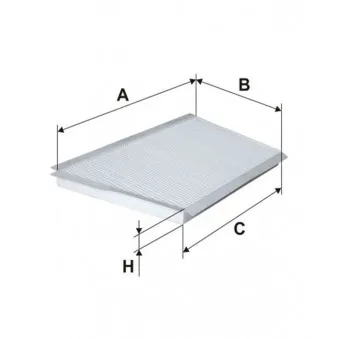 Filtre, air de l'habitacle FILTRON K 1106