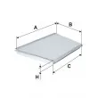 Filtre, air de l'habitacle FILTRON K 1106 - Visuel 2