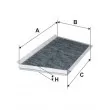 Filtre, air de l'habitacle FILTRON K 1106A - Visuel 1