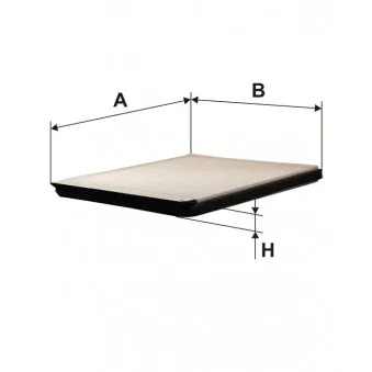Filtre, air de l'habitacle FILTRON K 1107
