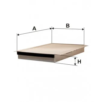 Filtre, air de l'habitacle FILTRON K 1117