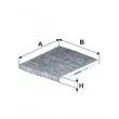 Filtre, air de l'habitacle FILTRON K 1122A - Visuel 1