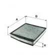 Filtre, air de l'habitacle FILTRON K 1126A - Visuel 1