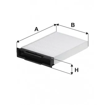 Filtre, air de l'habitacle FILTRON K 1130