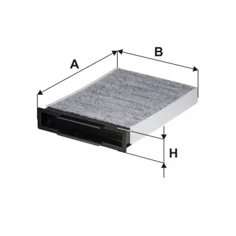 Filtre, air de l'habitacle FILTRON K 1130A