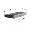 Filtre, air de l'habitacle FILTRON K 1147A - Visuel 1