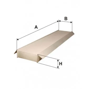 Filtre, air de l'habitacle FILTRON K 1148