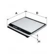 Filtre, air de l'habitacle FILTRON K 1151 - Visuel 1