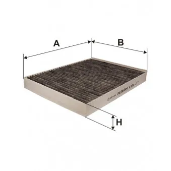 Filtre, air de l'habitacle FILTRON K 1155A