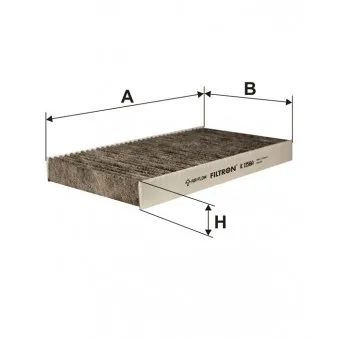 Filtre, air de l'habitacle FILTRON K 1156A