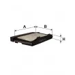 Filtre, air de l'habitacle FILTRON K 1159A - Visuel 1