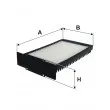 Filtre, air de l'habitacle FILTRON K 1163 - Visuel 1