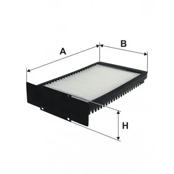 Filtre, air de l'habitacle FILTRON