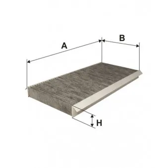 Filtre, air de l'habitacle FILTRON K 1202A