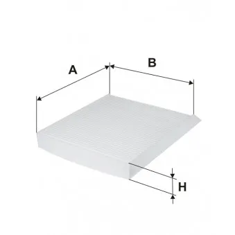 Filtre, air de l'habitacle FILTRON K 1217