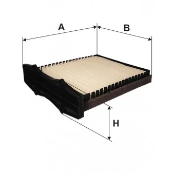 Filtre, air de l'habitacle FILTRON K 1218