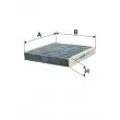 Filtre, air de l'habitacle FILTRON K 1223A - Visuel 2
