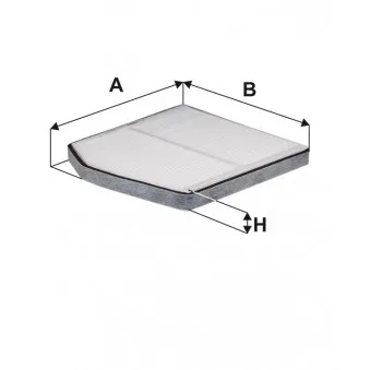 Filtre, air de l'habitacle FILTRON K 1226