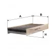 Filtre, air de l'habitacle FILTRON K 1238A - Visuel 1