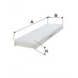 Filtre, air de l'habitacle FILTRON K 1239 - Visuel 1
