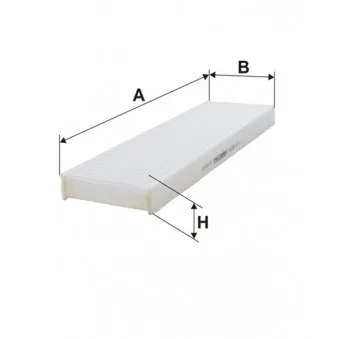 Filtre, air de l'habitacle FILTRON K 1239