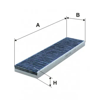 Filtre, air de l'habitacle FILTRON K 1239A