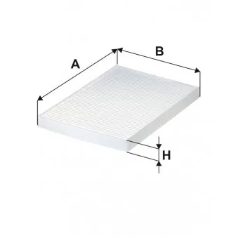 Filtre, air de l'habitacle FILTRON K 1245