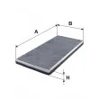 Filtre, air de l'habitacle FILTRON K 1265A - Visuel 1