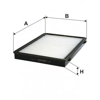 Filtre, air de l'habitacle FILTRON K 1266