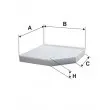 Filtre, air de l'habitacle FILTRON K 1278 - Visuel 1