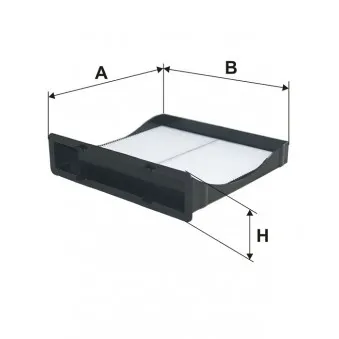 Filtre, air de l'habitacle FILTRON K 1281