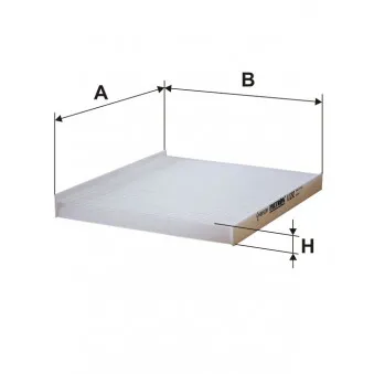 Filtre, air de l'habitacle FILTRON K 1292