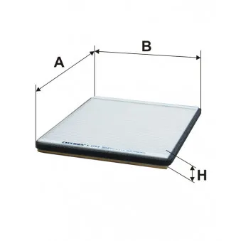 Filtre, air de l'habitacle FILTRON K 1293