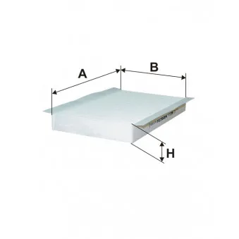 Filtre, air de l'habitacle FILTRON K 1296