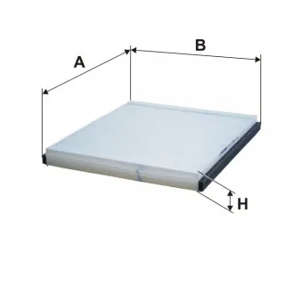 Filtre, air de l'habitacle FILTRON K 1299